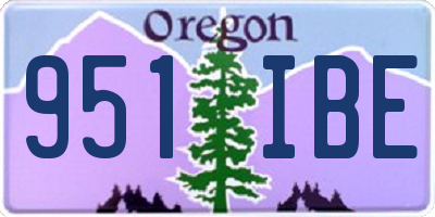 OR license plate 951IBE