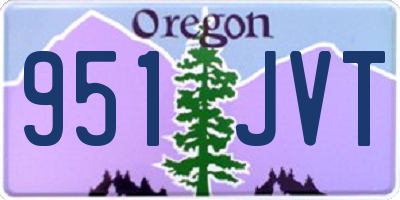 OR license plate 951JVT