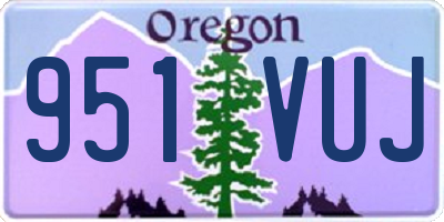 OR license plate 951VUJ