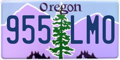 OR license plate 955LMO