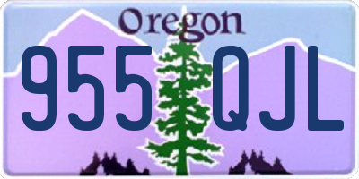 OR license plate 955QJL