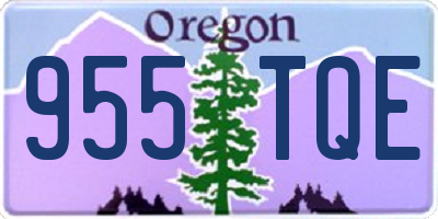 OR license plate 955TQE