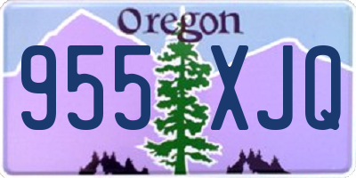 OR license plate 955XJQ