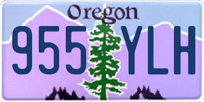 OR license plate 955YLH