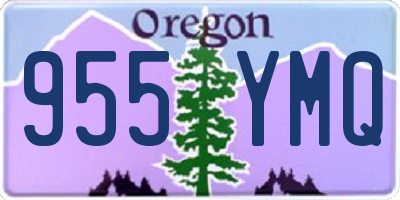 OR license plate 955YMQ