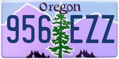OR license plate 956EZZ