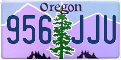 OR license plate 956JJU