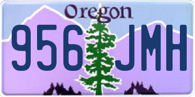 OR license plate 956JMH