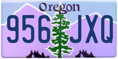 OR license plate 956JXQ