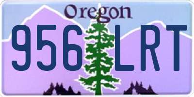 OR license plate 956LRT