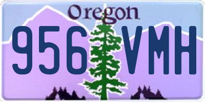 OR license plate 956VMH