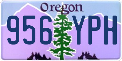 OR license plate 956YPH