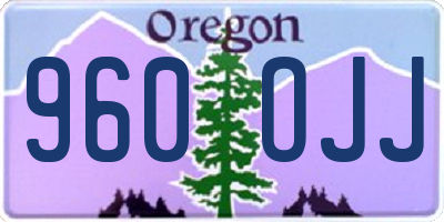 OR license plate 960OJJ