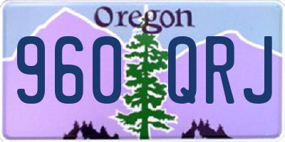 OR license plate 960QRJ