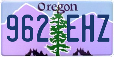 OR license plate 962EHZ