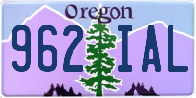 OR license plate 962IAL