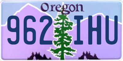 OR license plate 962IHU