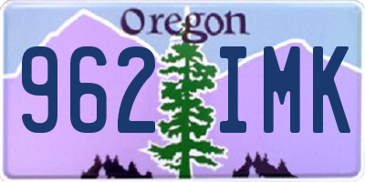 OR license plate 962IMK