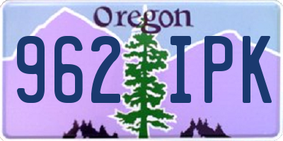 OR license plate 962IPK