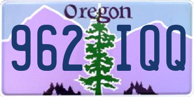 OR license plate 962IQQ