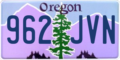 OR license plate 962JVN