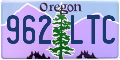 OR license plate 962LTC