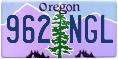 OR license plate 962NGL