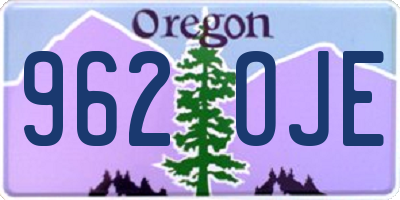 OR license plate 962OJE
