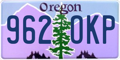 OR license plate 962OKP