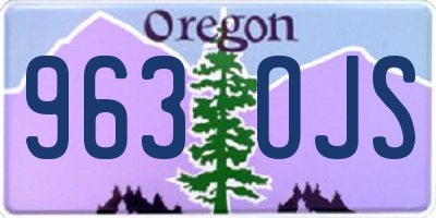 OR license plate 963OJS