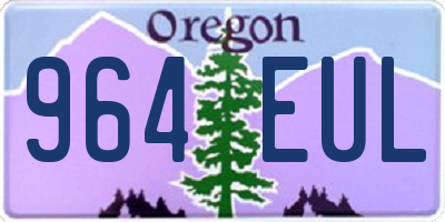 OR license plate 964EUL