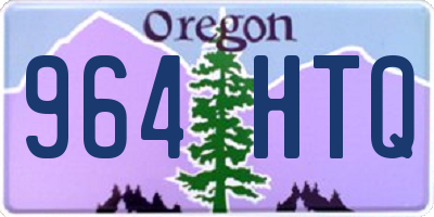 OR license plate 964HTQ