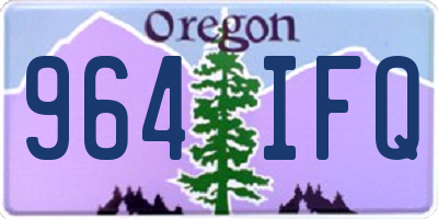 OR license plate 964IFQ