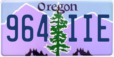 OR license plate 964IIE