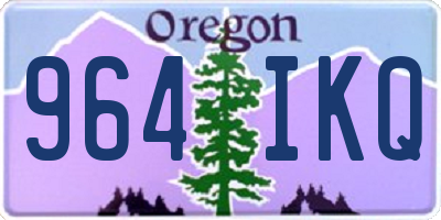 OR license plate 964IKQ