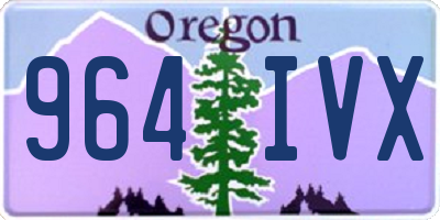 OR license plate 964IVX