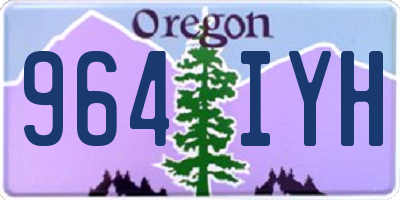 OR license plate 964IYH