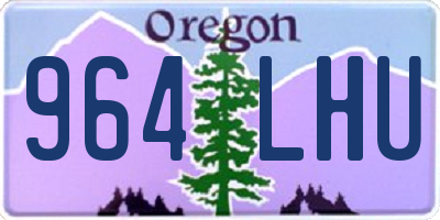 OR license plate 964LHU