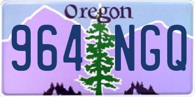 OR license plate 964NGQ