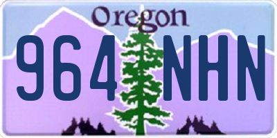 OR license plate 964NHN