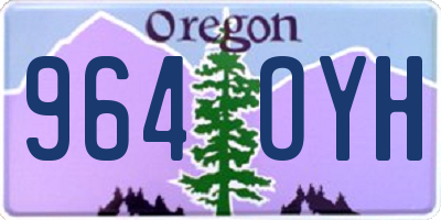 OR license plate 964OYH