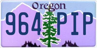 OR license plate 964PIP