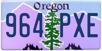 OR license plate 964PXE