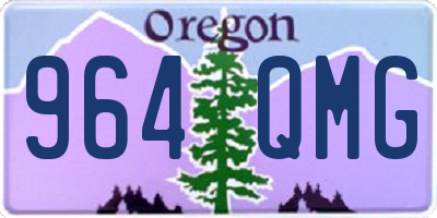OR license plate 964QMG