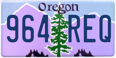 OR license plate 964REQ