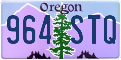 OR license plate 964STQ