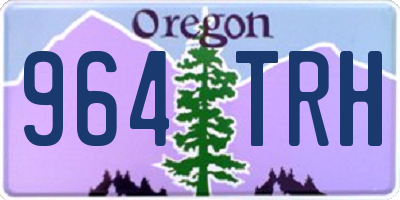 OR license plate 964TRH