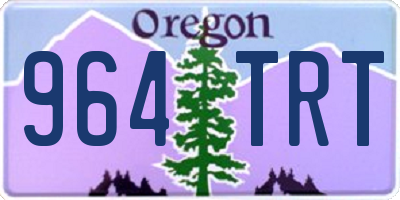 OR license plate 964TRT