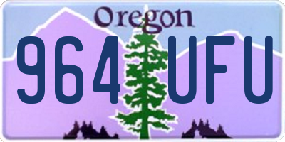 OR license plate 964UFU