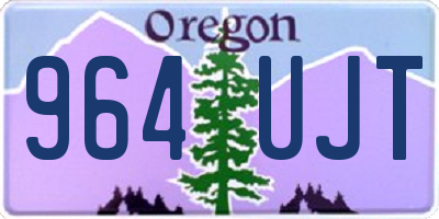 OR license plate 964UJT